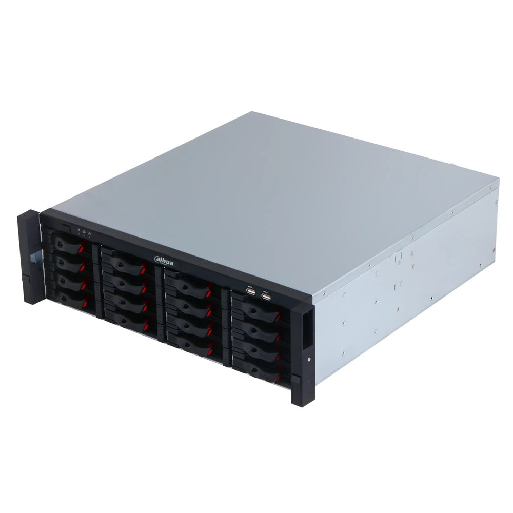 Grabador NVR Dahua 128 Canales Prot. Perimetral Rec. y Detec. Facial Mapa Calor ANPR Conteo Persona DHI-NVR616RH-128-XI