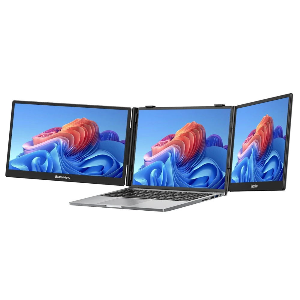 Monitor Extensor de Pantalla Portatil Blackview Doble 14" IPS Full HD 1080P 60Hz PD3.0 Multiplataforma 3xUSB-C 3.1 DCM5