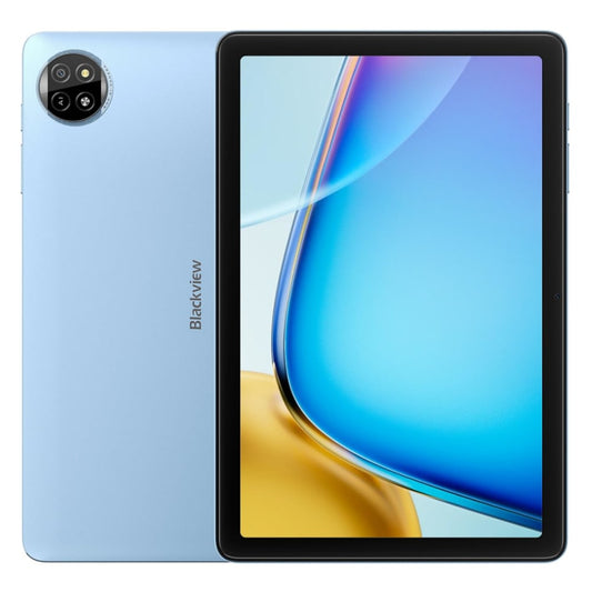 Tablet Blackview 10.1" Pantalla IPS HD+ Android 15 Procesador Quado Core UMS312, RAM 4GB, Memoria 64GB, soporta Micro SD 2TB,