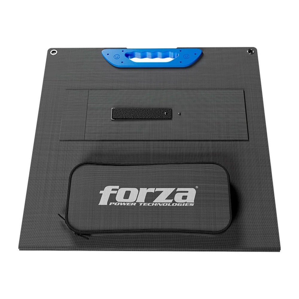Panel Solar Portatil Forza 200Watts Monocristalino y Conexion 6en1 para todos los Dispositivos IP65 FPV-T200W