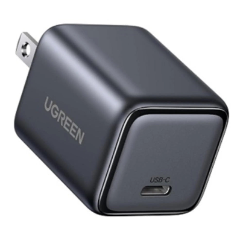Mini Cargador Ugreen 25W GaN Nexode 1xUSB-C PD3.0 4 Niveles de Proteccion Electrica Salida Inteligente de 5a12 Vdc 75955