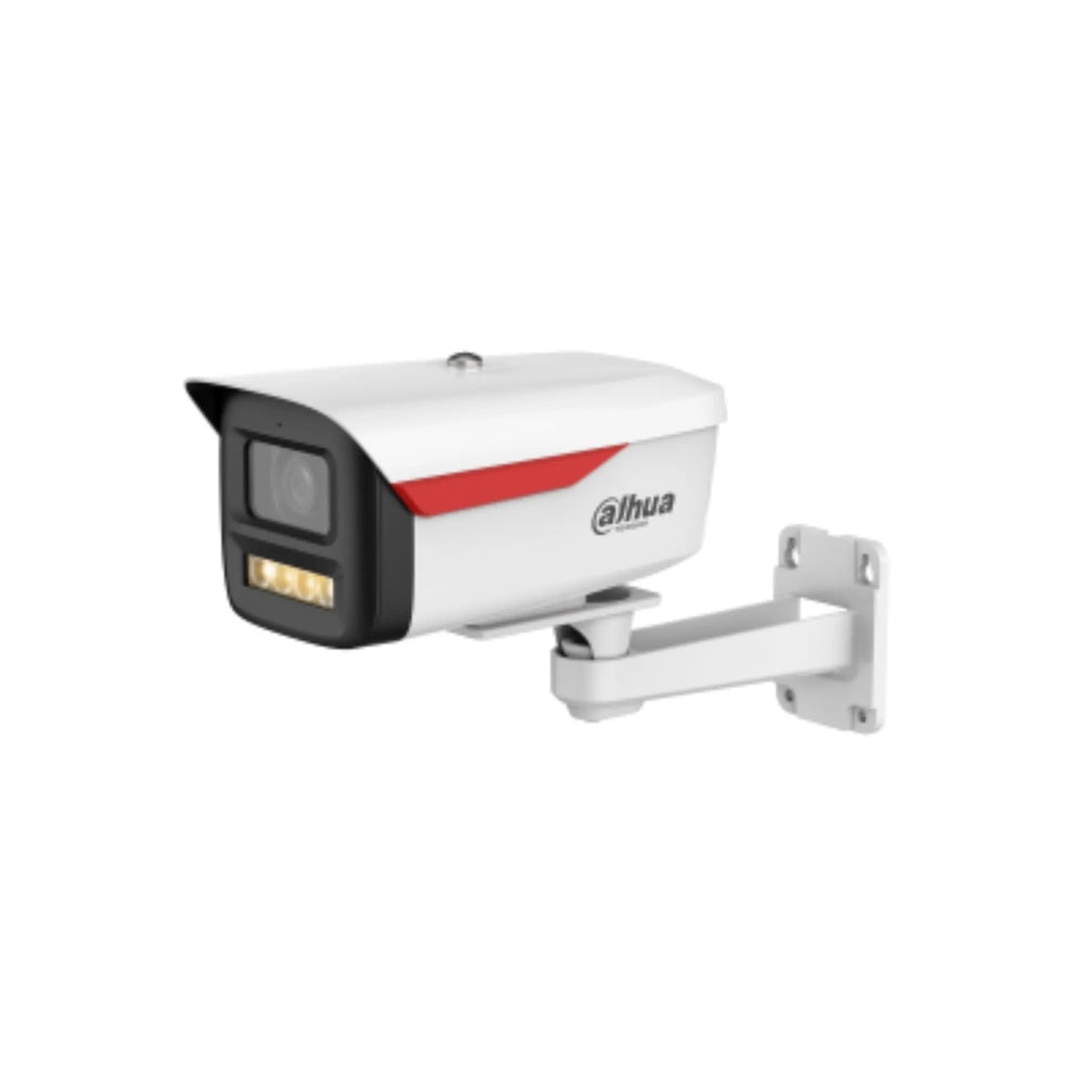 Camara IP Dahua Bala 6MP Metal Plastico Wizcolor Wizsense Luz 50m Microfono SMD Plus PoE IP67 IPC-HFW2649M-S-LED36-B-PR