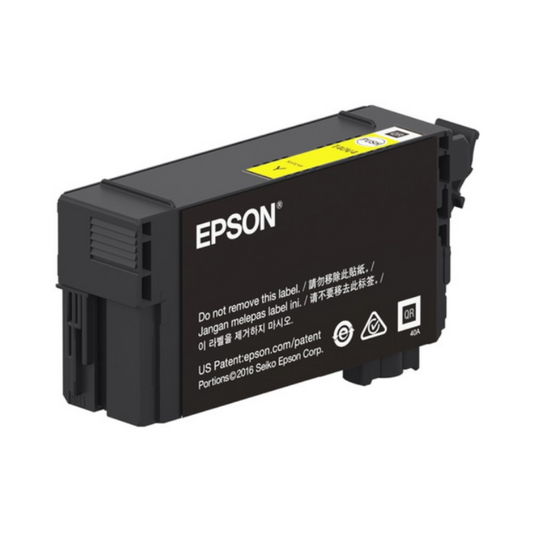 Cartucho de Tinta Epson TV40 para Plotter color Amarillo de 26ml T40V420