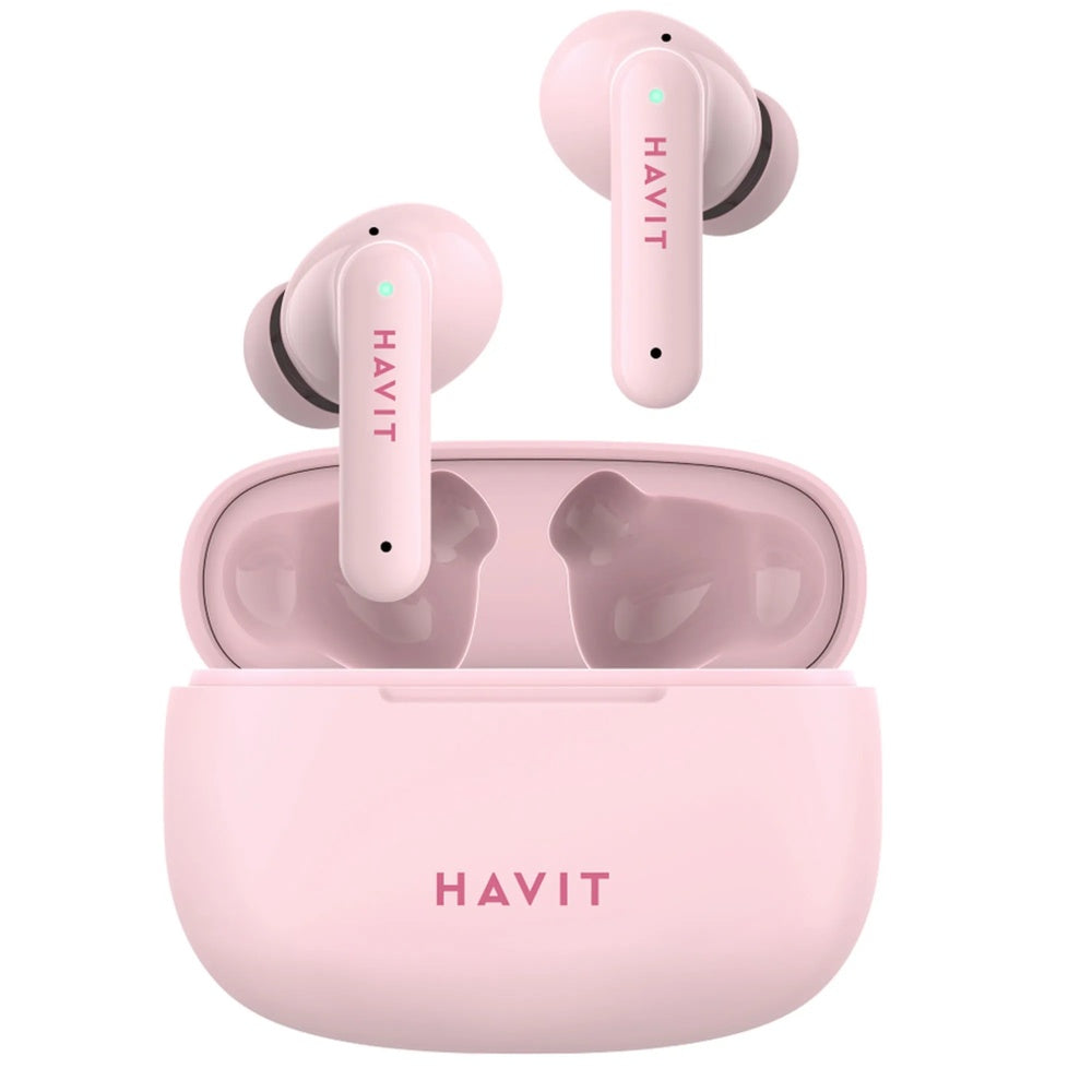 Auriculares Havit Inalambrico Control Tactil Llamada Nitida Graves Potentes BT v5.3 Bateria 5H Puerto USB-C TW967 PRO-P