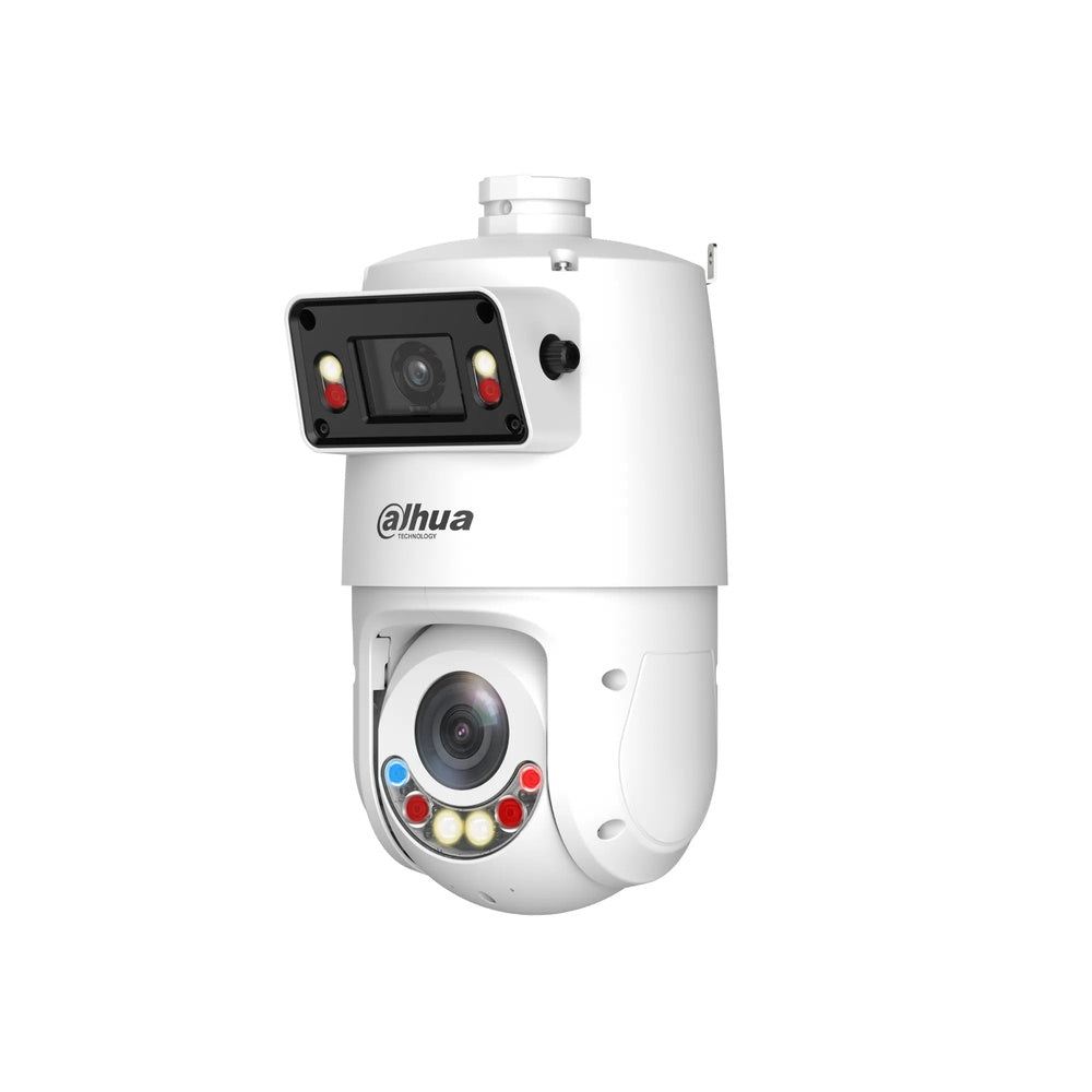 Camara IP Dahua PT WiFi Doble Lente 4+4MP IR 100m Zoom Optico 25x Auto Tracking Audio 2vias IP66 SDT4E425-4F-GB-A-PV1-S2