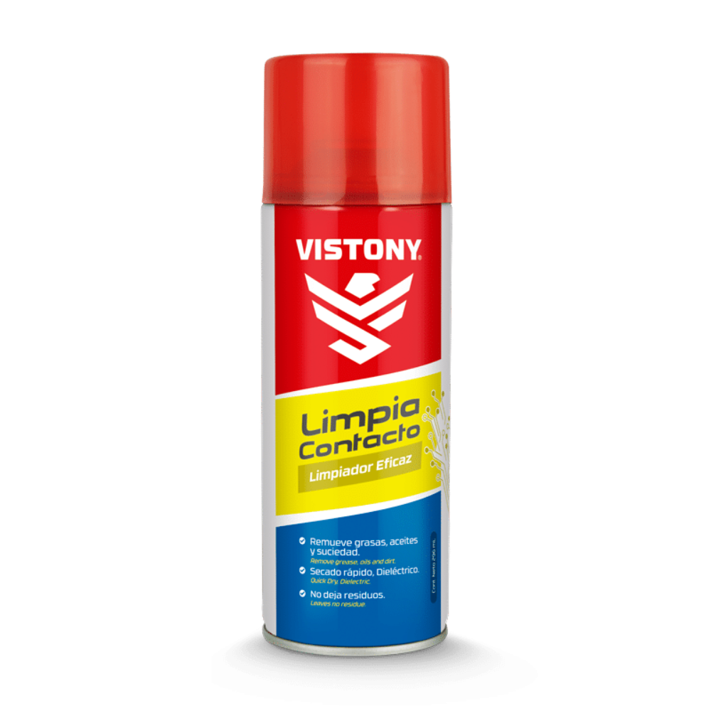 Limpia Contacto Vistony Secado Rapido Dielectrico 296ml 1400102