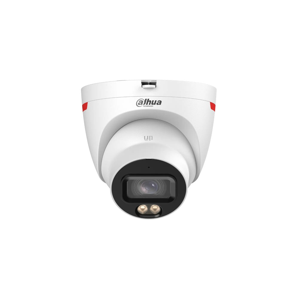 Camara IP Dahua Domo 4MP Metal Plastico Wizcolor Luz 30m SMD Plus Proteccion Perimetral IP67 IPC-HDW2449TP-S-LED-PR-S1