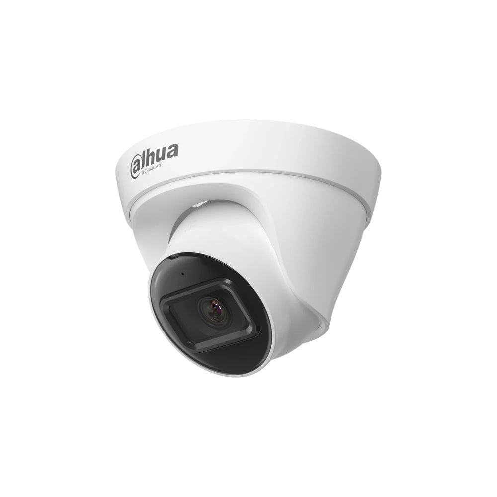 Camara IP Dahua Domo 4MP Metal Plastico Luz 30m WDR 3D NR HLC BLC Microfono 12Vdc PoE IP67 IPC-HDW1431T1-A-28-S6-QH