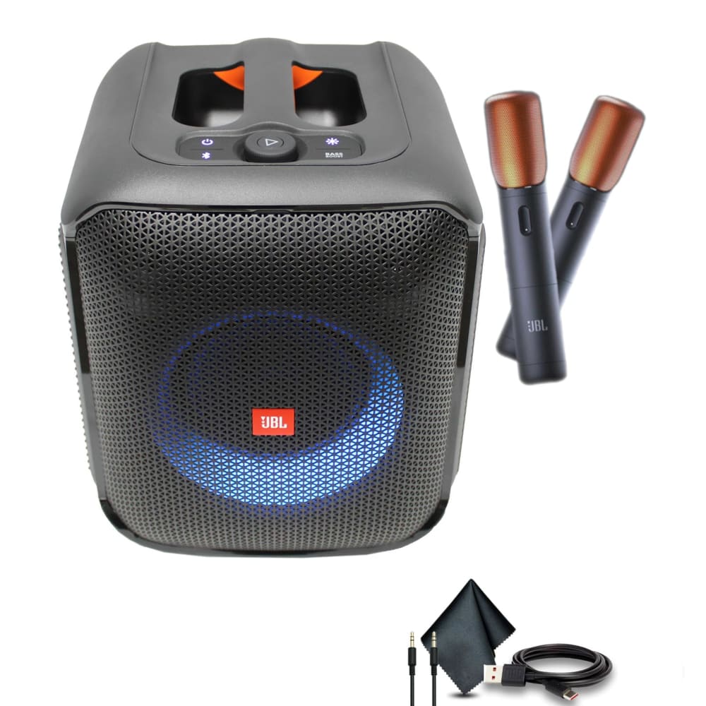 Parlante JBL Partybox Encore 2 Incluye 2 Microfonos Show de Luces Dinamico Bateria hasta 15 horas Auracast IPX4 JBLPBENCORE22