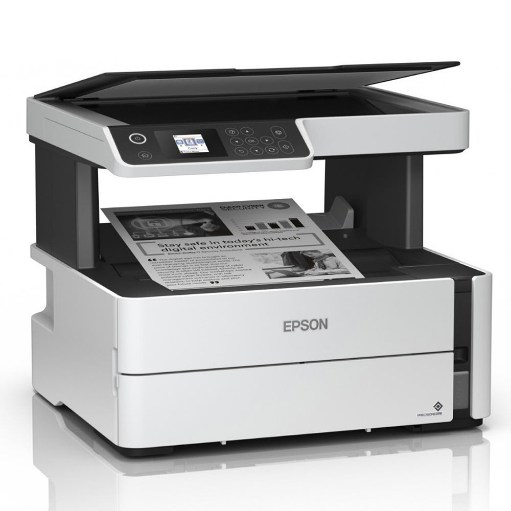 Impresora Epson Multifuncional M2170 Monocromatica con Sistema de Tinta Continuo Conectividad USB WiFi y Ethernet C11CH43303