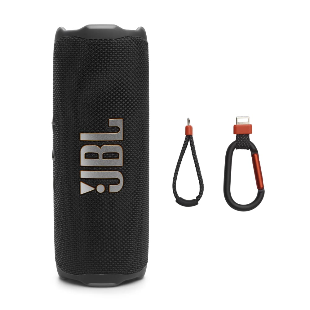 Parlante JBL Flip7 Bateria hasta 16 horas BT v5.4 IP68 color Negro JBLFLIP7BLKAM
