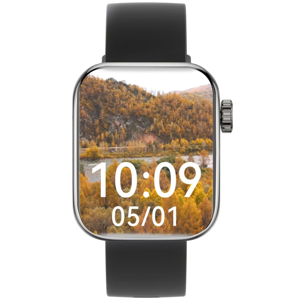 Reloj Smartwatch Havit Pantalla Tactil 1.85" TFT Llamadas Bluetooth Case Metalico Resistente al Agua IP68 M9062-BK