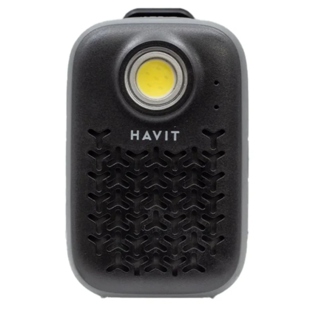 Parlante Havit Bluetooth Portatil RGB 6Watts Bateria hasta 9.5h Puerto de Carga USB-C BTv5.3 IPX7 SK868BT