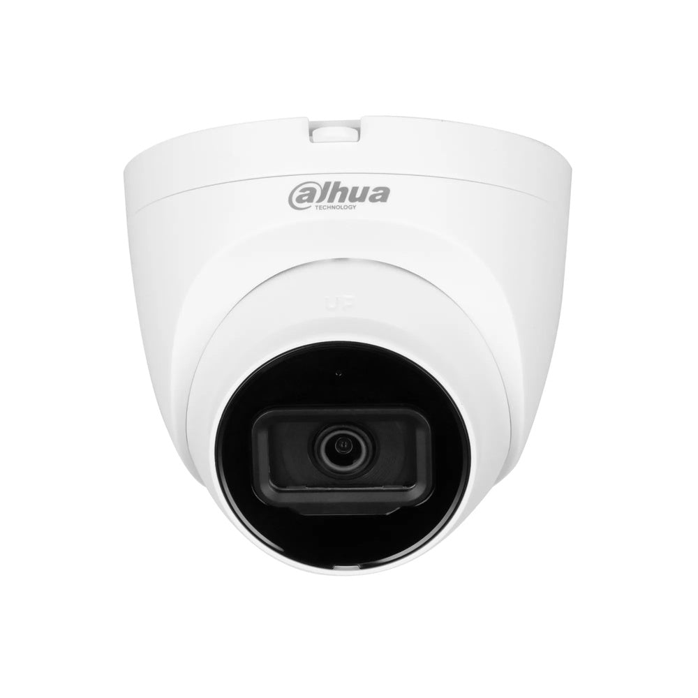 Camara IP Dahua Domo 5MP Metal Plastico Wizsense Luz 30m Microfono SMD Plus 12Vdc PoE IP67 IPC-HDW2541TP-S-0280B-S2