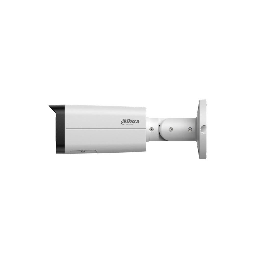 Camara IP Dahua Bala 12MP Wizsense Luz 30m Alarma 1I/1O Audio 1I/1O Micro SD 256GB PoE IP67 IPC-HFW21249T-AS-IL-28-S2