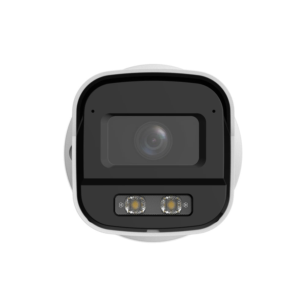 Camara Dahua HDCVI Bala 2MP 2.8mm Metalico Wizcolor Luz 30m Microfono CVI CVBS AHD TVI IP67 HAC-HFW1249SM-IL-A-PR-DIP