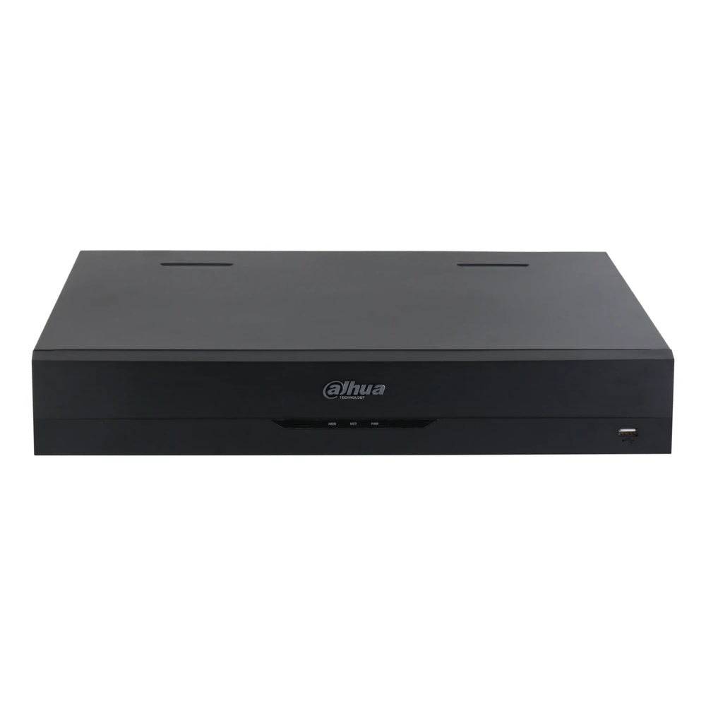 Grabador IP Dahua 16 Canales hasta 32MP Wizsense Prot. Perimetral Det. y Rec. Facial ANPR 4xHDD 20TB DHI-NVR5416-EI2