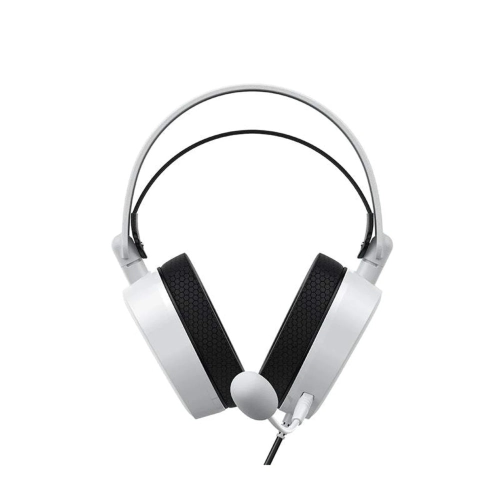 Audifono Gamer Havit 7.1 20Hz-20KHz Luces RGB Microfono Omnidireccional Desmontable Driver 50mm H2038U-WBK