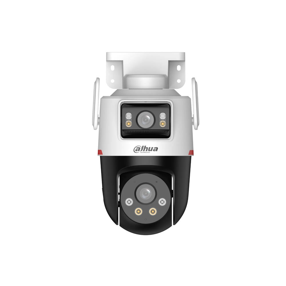 Camara IP Dahua PT WiFi6 Doble Lente 3+3MP Wizcolor Audio 2 Vias Detecta Persona Auto RJ45 IP66 DH-IPC-P3DP-3F-PV-P-PRO