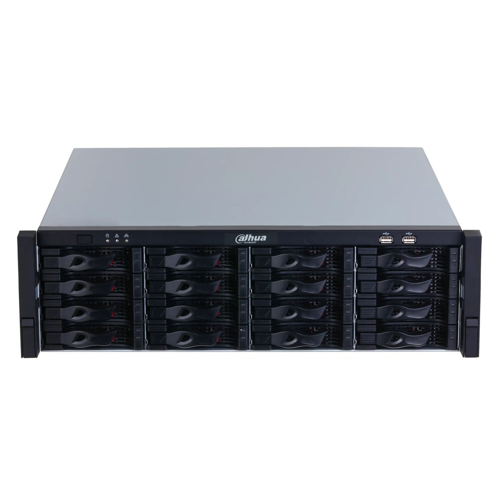 Grabador NVR Dahua 128 Canales Prot. Perimetral Rec. y Detec. Facial Mapa Calor ANPR Conteo Persona DHI-NVR616RH-128-XI