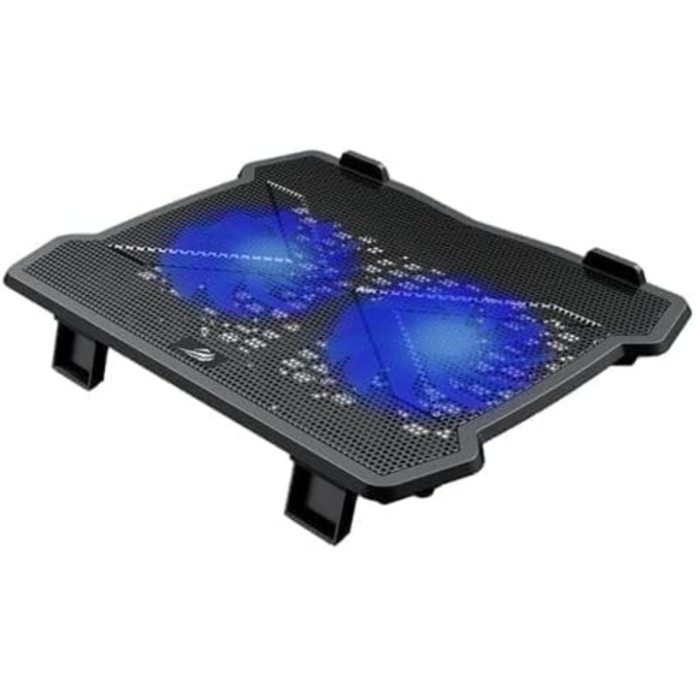 Soporte Cooler Havit para Laptop hasta 15.6" con 2 ventiladores y 2 Puertos USB-A F2075