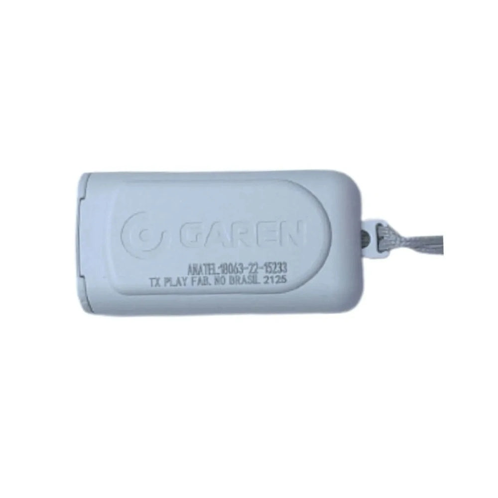 Control Remoto Garen para Puerta Automatica Compatible con F05127-G Play Blanco Frecuencia 433MHz F01540-G