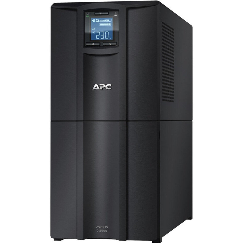 UPS APC Interactivo de 3000VA 2100W 230V AVR Smart-UPS, Salidas 8xIEC C13 y 1 IEC C19, Pantalla LCD SMC3000I