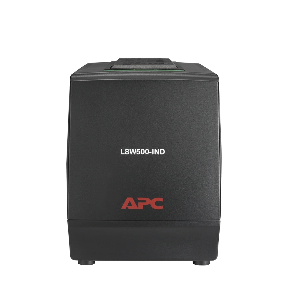 Estabilizador APC Regulador de Voltaje 500 VA con 3 Enchufes Universales LSW500-IND
