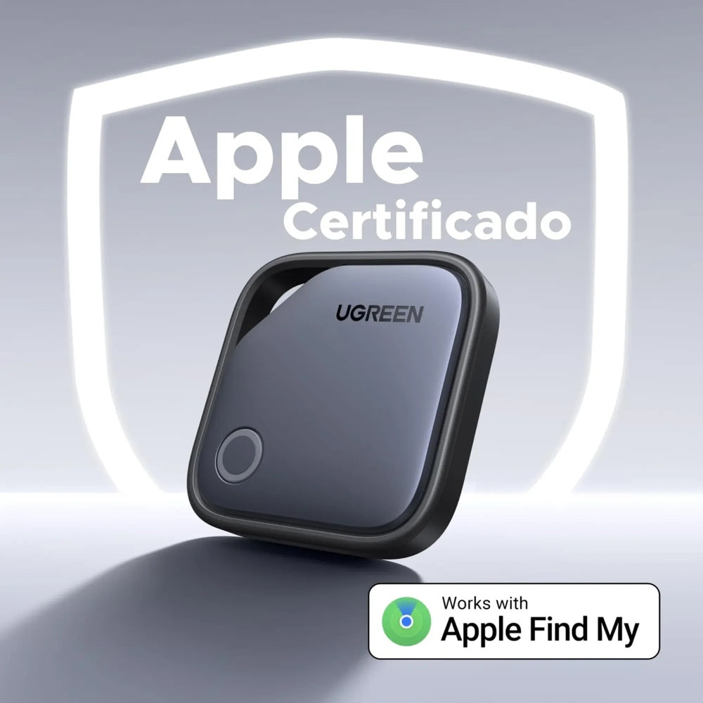 Buscador Localizador Ugreen Bluetooth Inteligente Finetrack iOS Apple Encontrar Bateria 24meses Resistente al Agua 45297