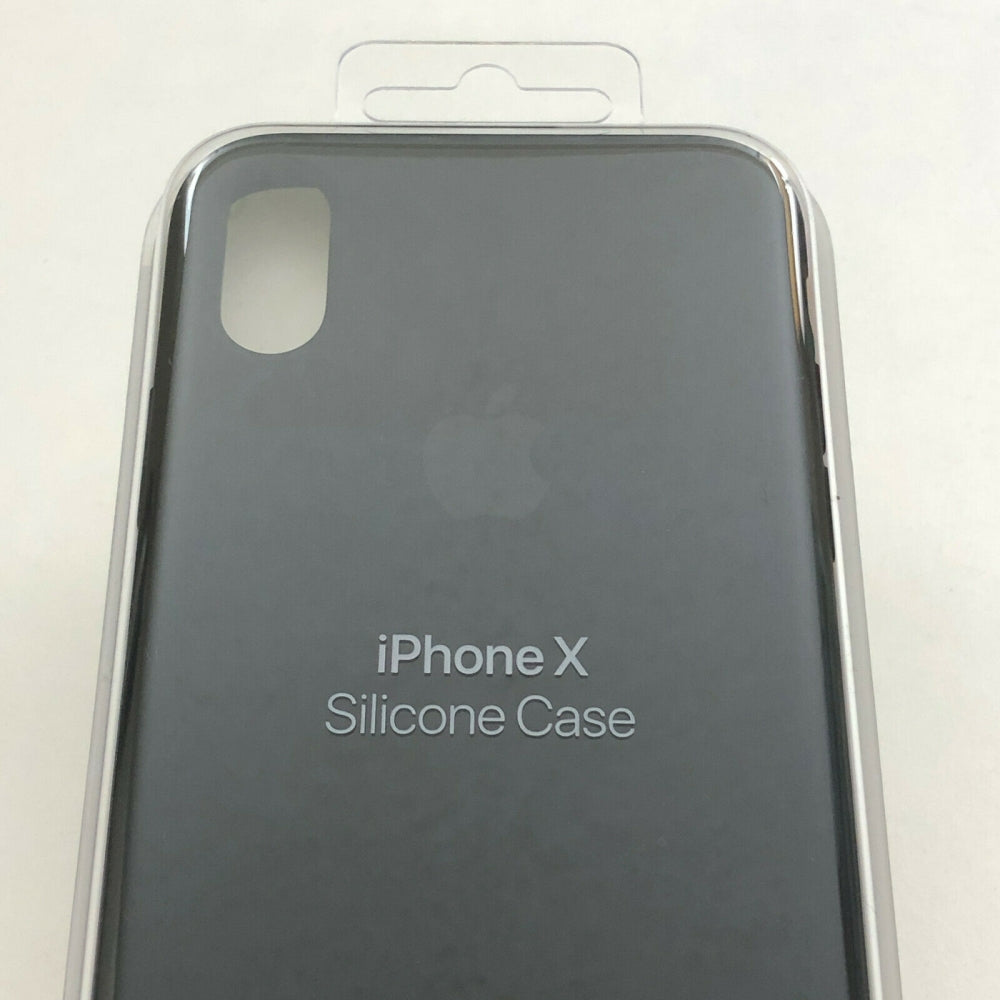 Funda Apple Original Iphone X de Silicona color Negro MQT12FE/A