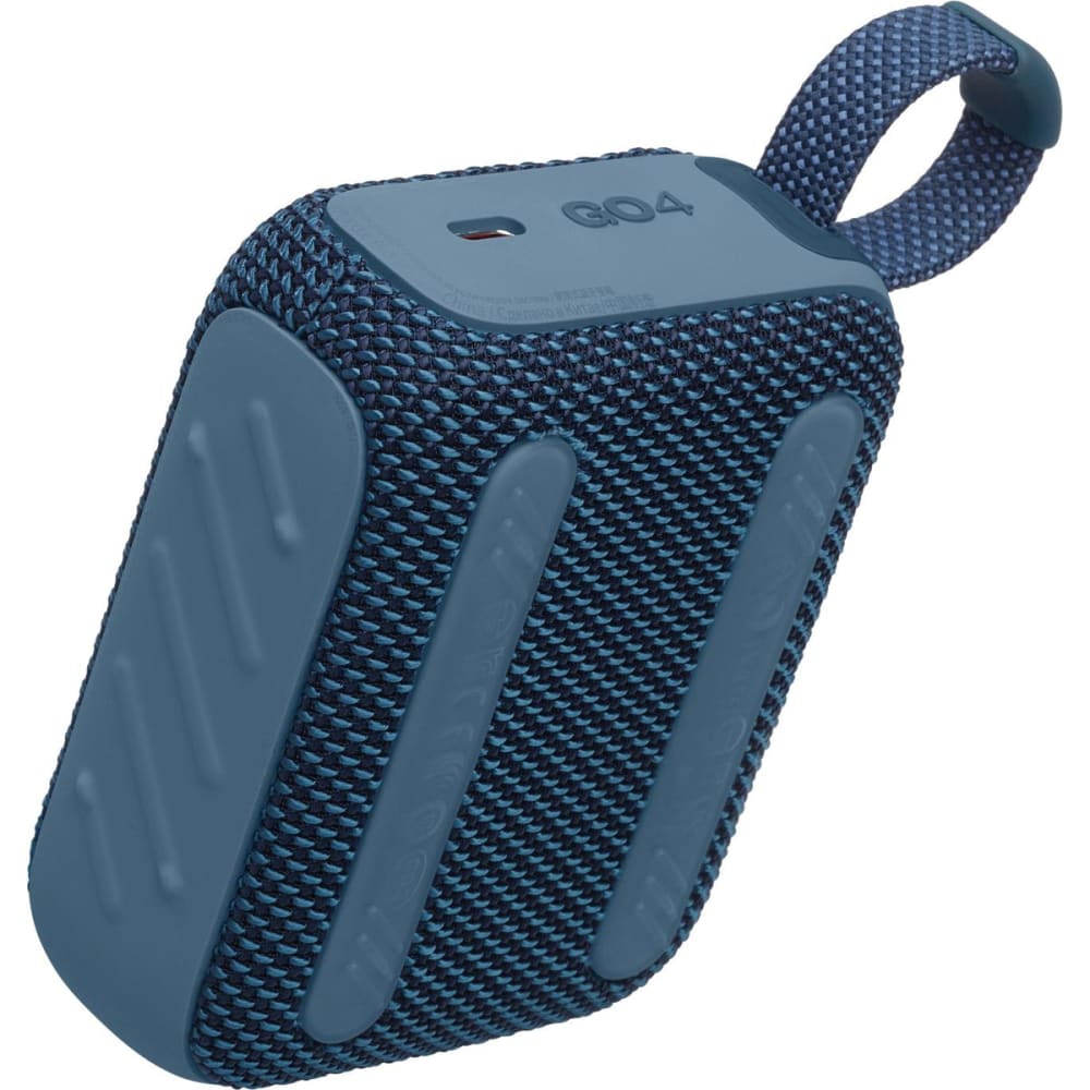 Parlante JBL GO4 Bateria hasta 7 horas Conexion Auracast 2 Parlantes color Azul JBLGO4BLUAM