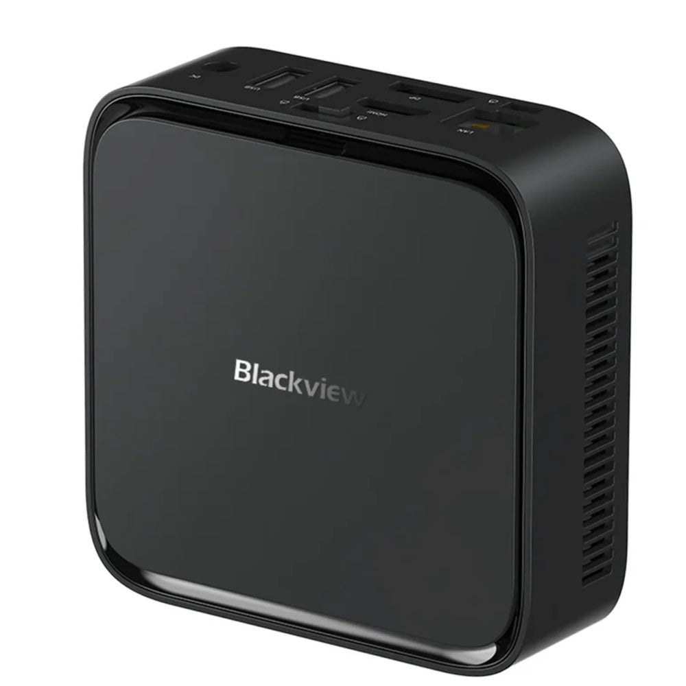 Mini PC Blackview AMD Ryzen 3500U 3.7GHz RAM 16GB Disco 512GB Video 4K WiFi Dual BTv4.2 Windows 11Pro Negro MP50-BLACK