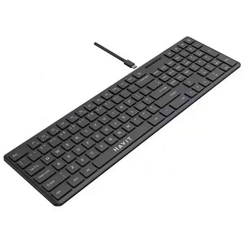 Teclado Havit USB-C Desmontable 108 Teclas Material ABS KB252