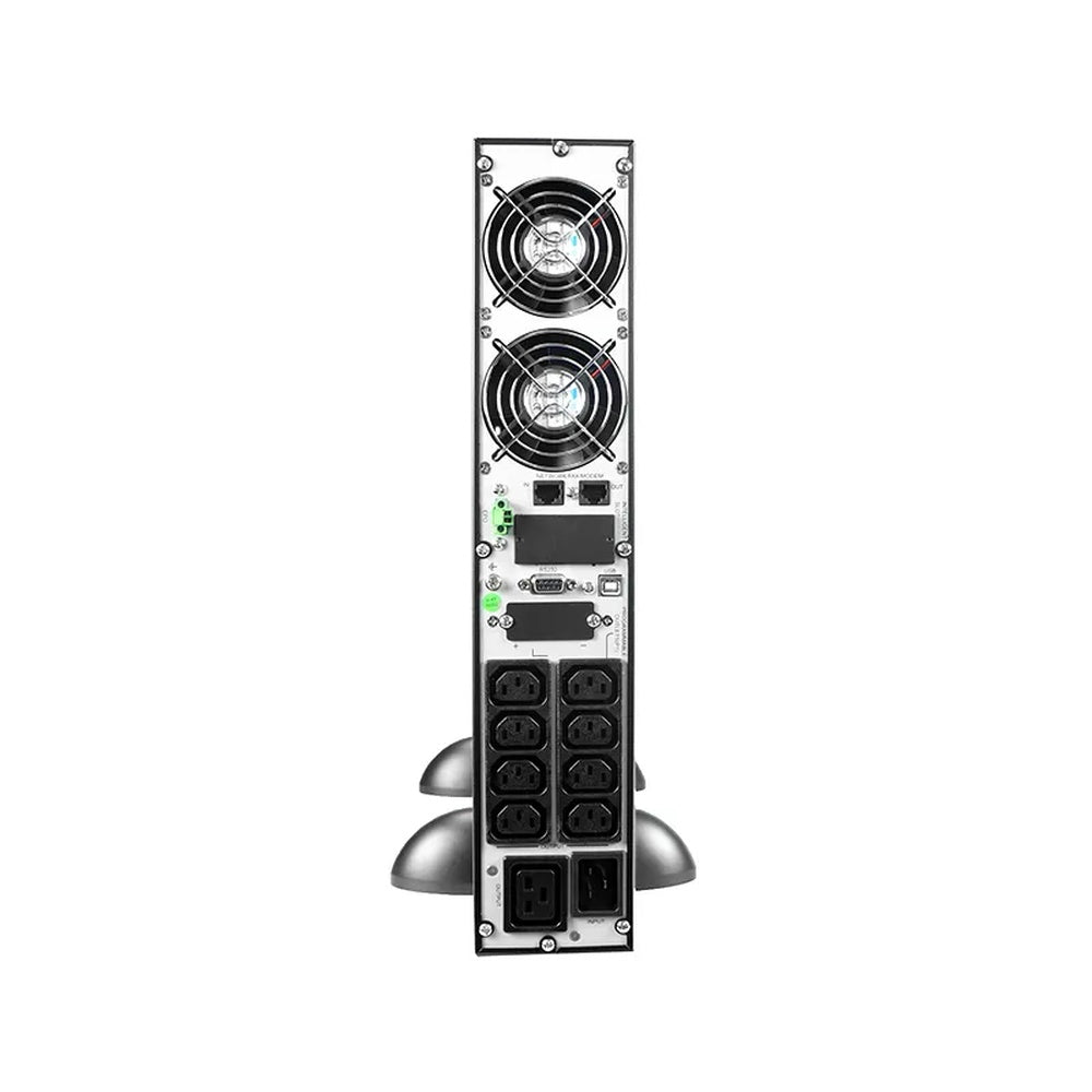 UPS En Linea Forza Doble Conversion 3KVA 3KW Pantalla LCD Salida 8x IEC C13 1x IEC C19 Puerto USB SNMP RS232 FDC-3012R-I