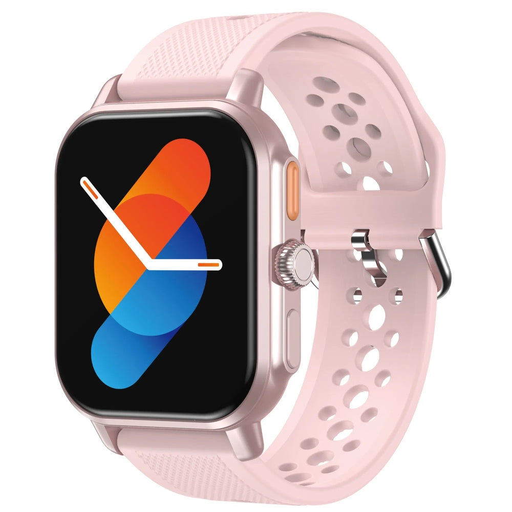 Reloj Smartwatch Havit Amoled Pantalla Tactil 1.95" Realiza y Contesta Llamadas Mide Oxigeno IP68 Rosado M9038 PRO-PINK