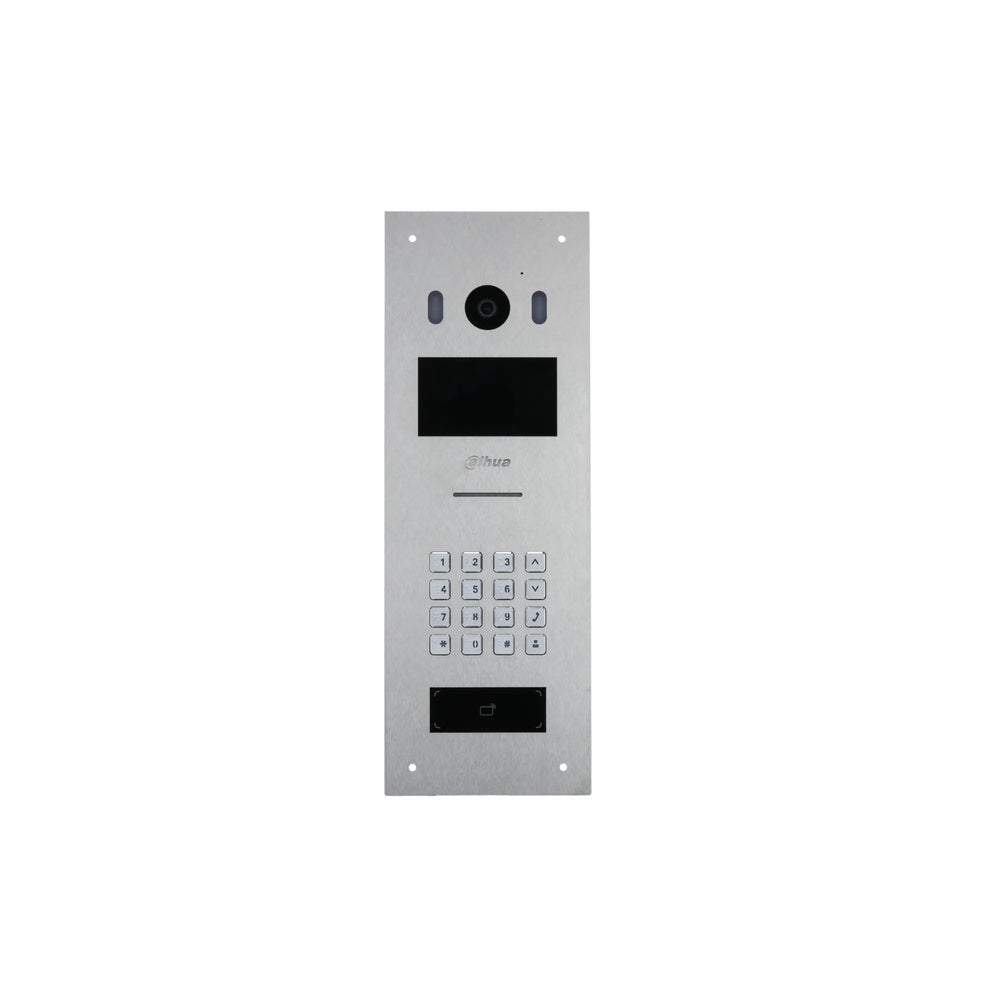 Frente de Calle Dahua IP para Apartamentos Pantalla 4.3" Soporta Usuarios y Tarjetas IP65 IK08 DHI-VTO6521K