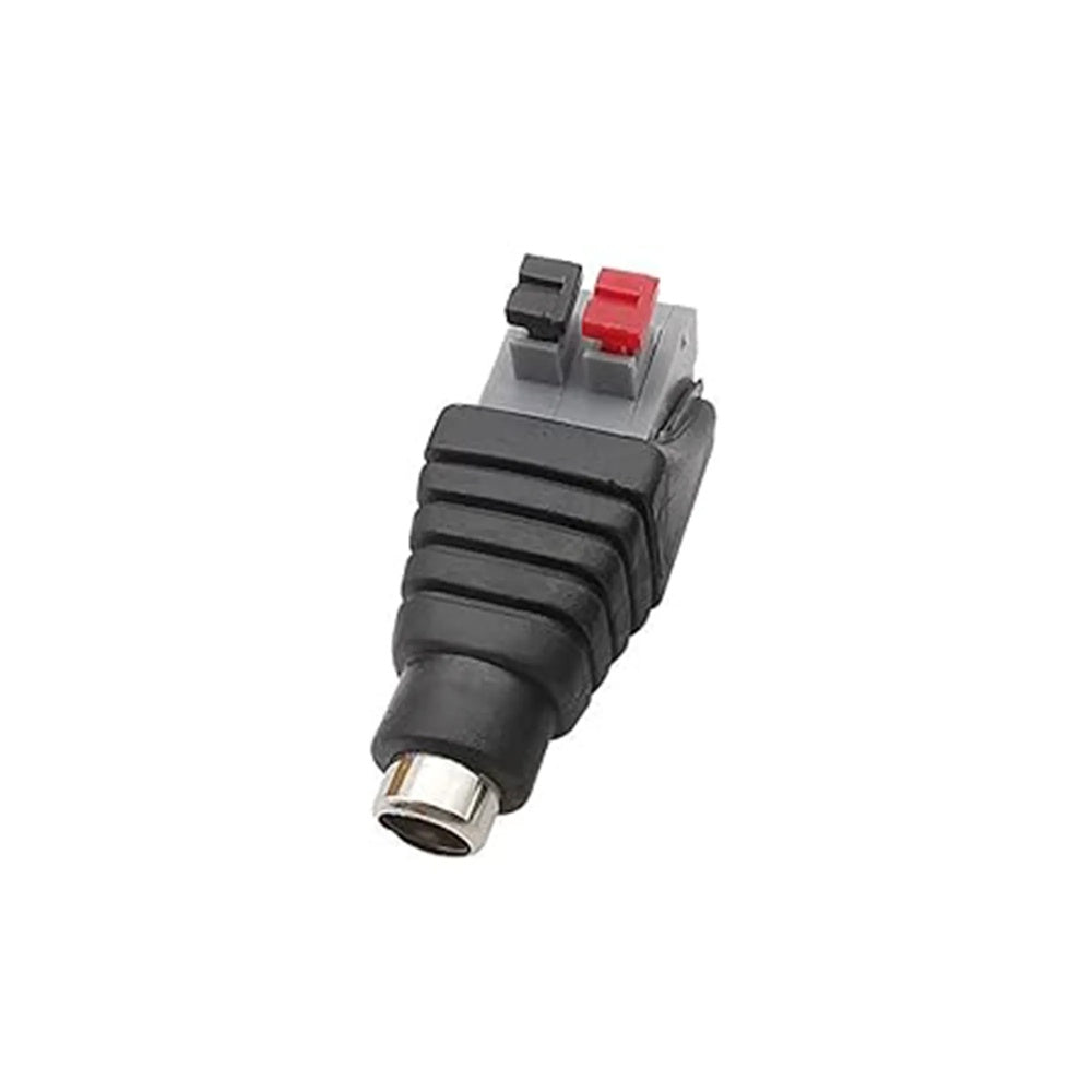 Bolda de 10 Plug DC Dimax con Bornera a Presion Hembra Material Plastico Z040