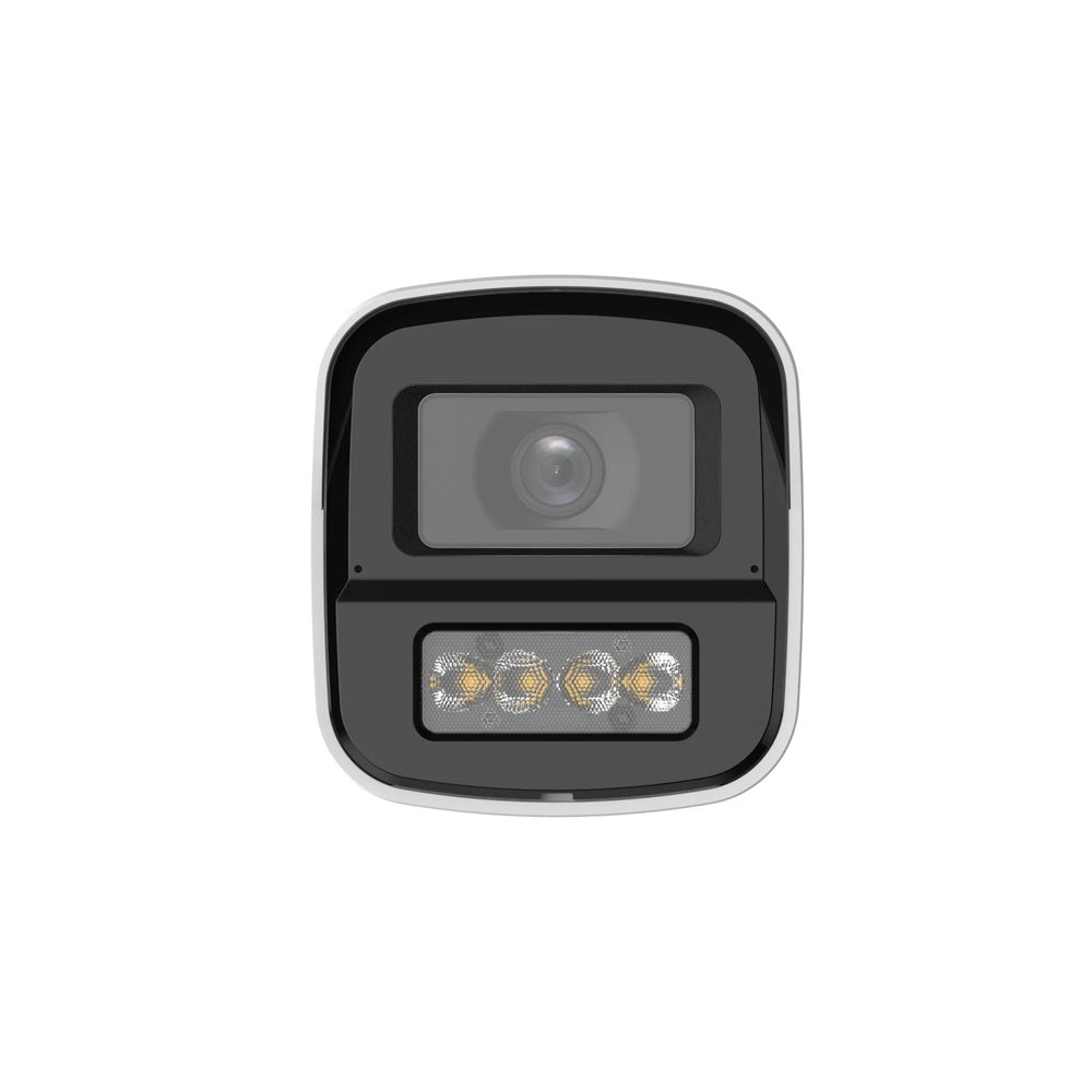 Camara Dahua HDCVI Bala 5MP Lente 2.8mm Metal Plastico Wizcolor Luz 50m Microfono Dual IP67 HAC-HFW1549X-IL-A-PRO-DIP
