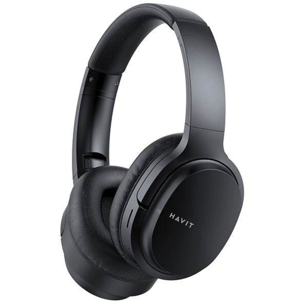 Audifonos Havit Inalambricos BT 5.0 Bateria hasta 8horas Diseño Plegable y Ergonomico color Negro I62-BK