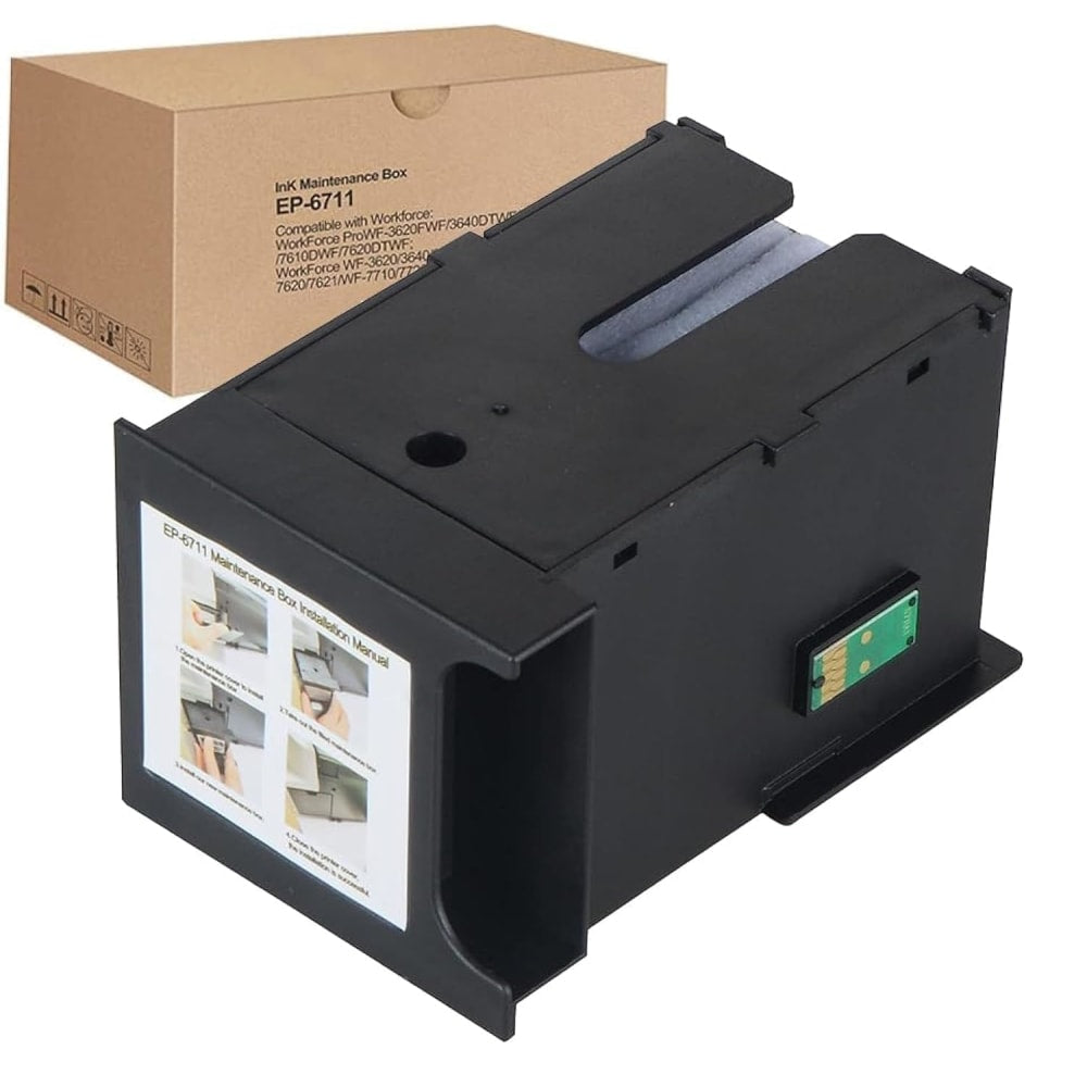 Caja Tanque de mantenimiento para Impresora Epson T671000