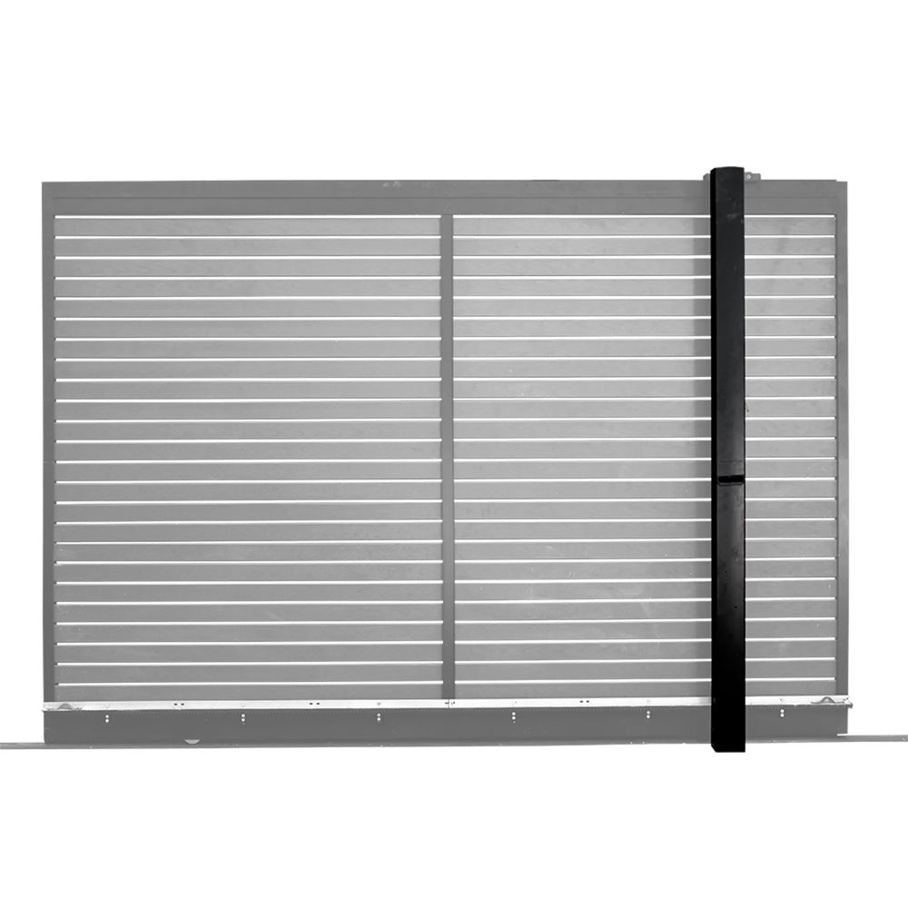 Motor Garen Deslizante de Empotrar Motor BLDC Altura 2100mm Incluye 2 Controles color Negro BLDC F01846