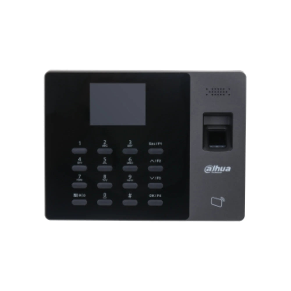 Control de Asistencia Dahua Standalone Tarjeta Contraseña Huella Bateria Recargable Soporta TCP/IP Onvif DHI-ASA2212GL