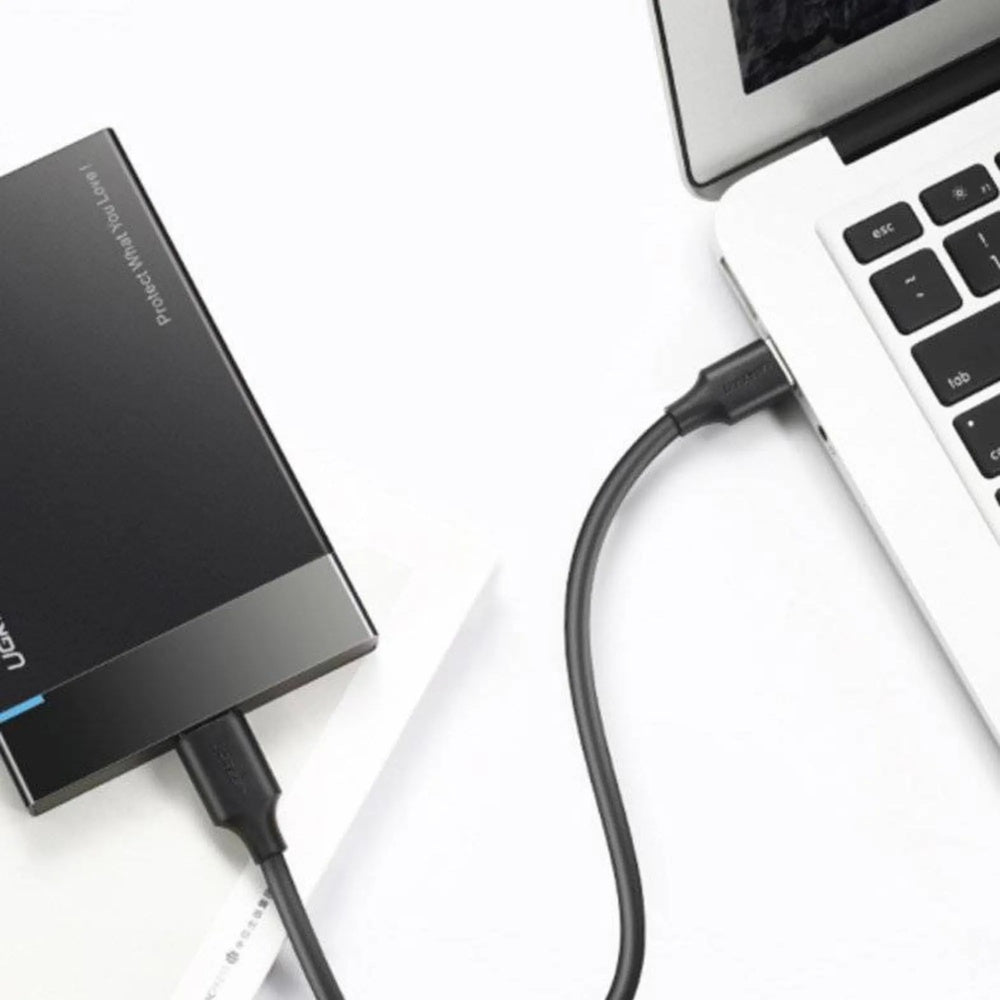Cable Ugreen USB-C a USB-A 3.0 15W 3A Longitud 1m Chip Inteligente para Proteccion Electrica 20882