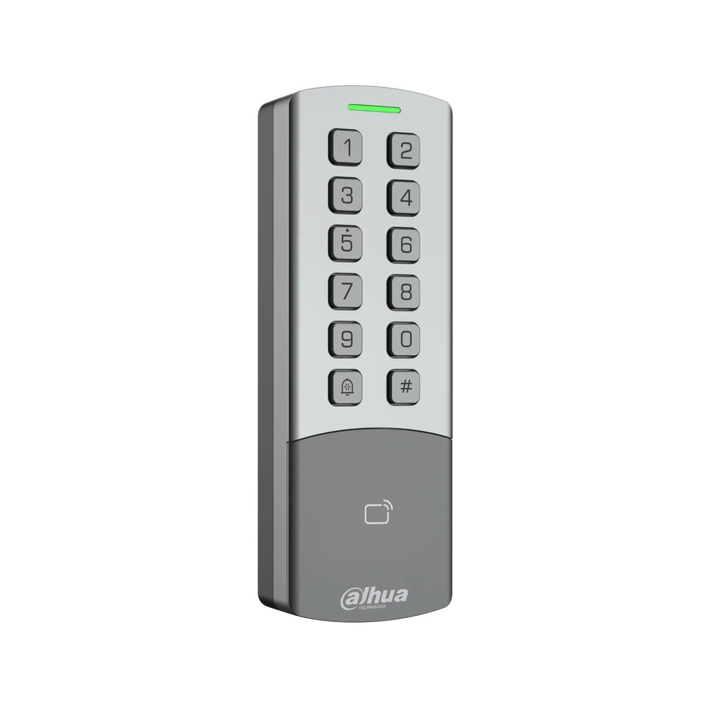 Control de Acceso Dahua Standalone Soporta Contraseña Tarjeta RS-485 TCP-IP P2P OnVif IP65 IK08 DHI-ASI1201M-ME