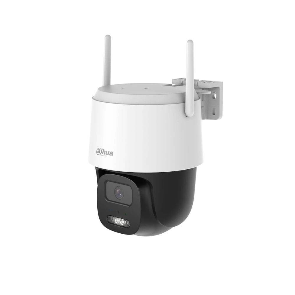 Camara IP Dahua 5MP WiFi Panel Solar y Bateria Integrada Sirena y Luz Disuacion Audio 2 Vias IP66 DH-IPC-BP5EP-0360B