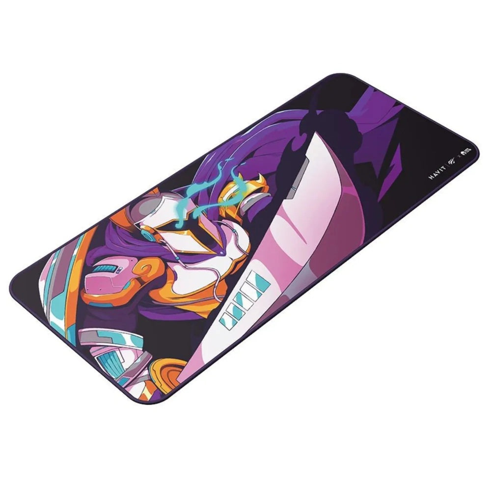 Mousepad Havit Superficie Texturizada con Base Antideslizante para FPS MOBA o RTS 70x30cm MP862 x VKS