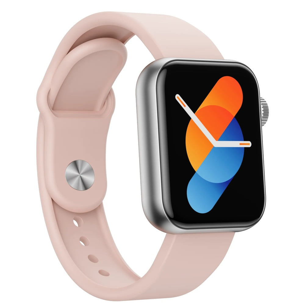 Reloj Smartwatch Havit Multifuncion color Rosado Pantalla Touch 1.85" Llamada Bluetooth Resistente al Agua IP68 M9062-P