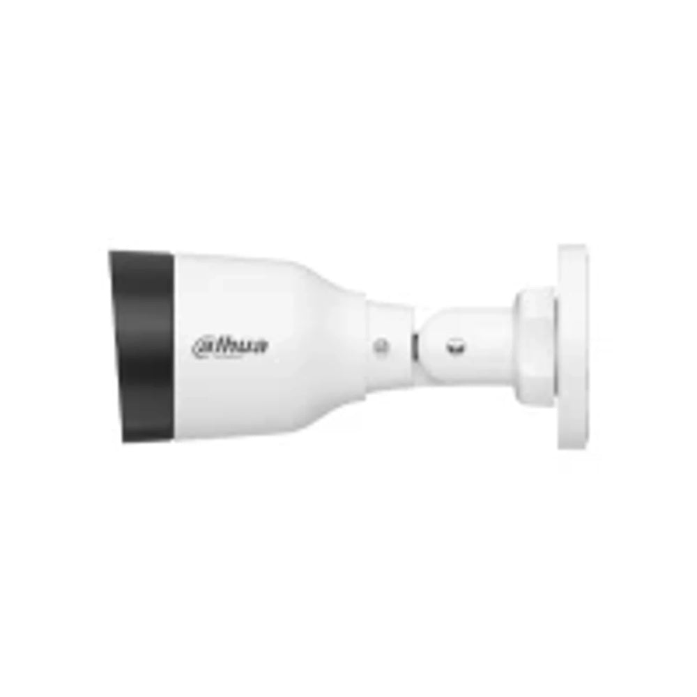Camara IP Dahua Bala 4MP Metal Plastico con Audio Luz 30m Microfono SMD Plus PoE IP67 IPC-HFW1431S1P-A-28-S6-QH
