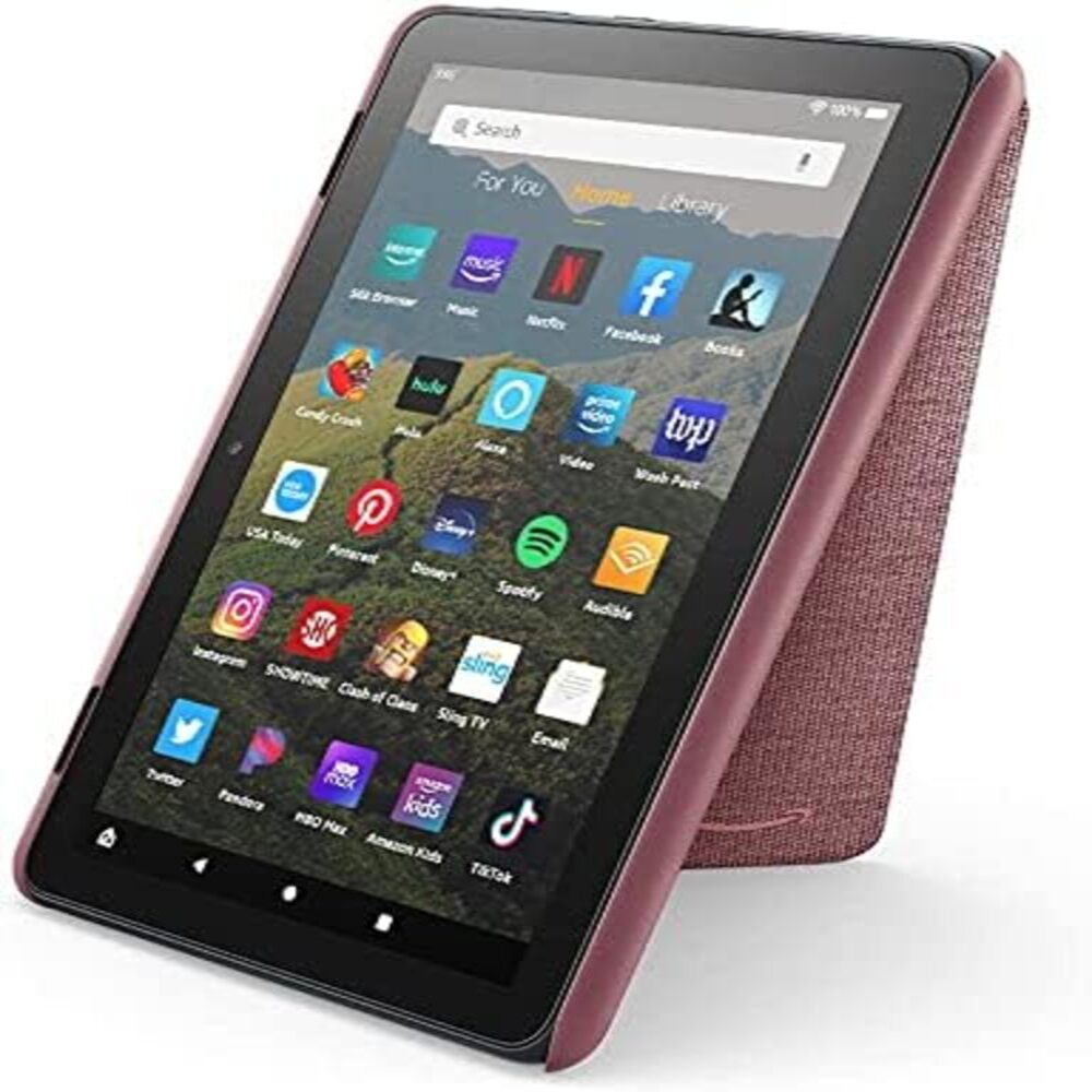 Funda Amazon Original para Tablet Amazon Kindle Fire HD8 10ma Gen color Rosado B07WF981Q1
