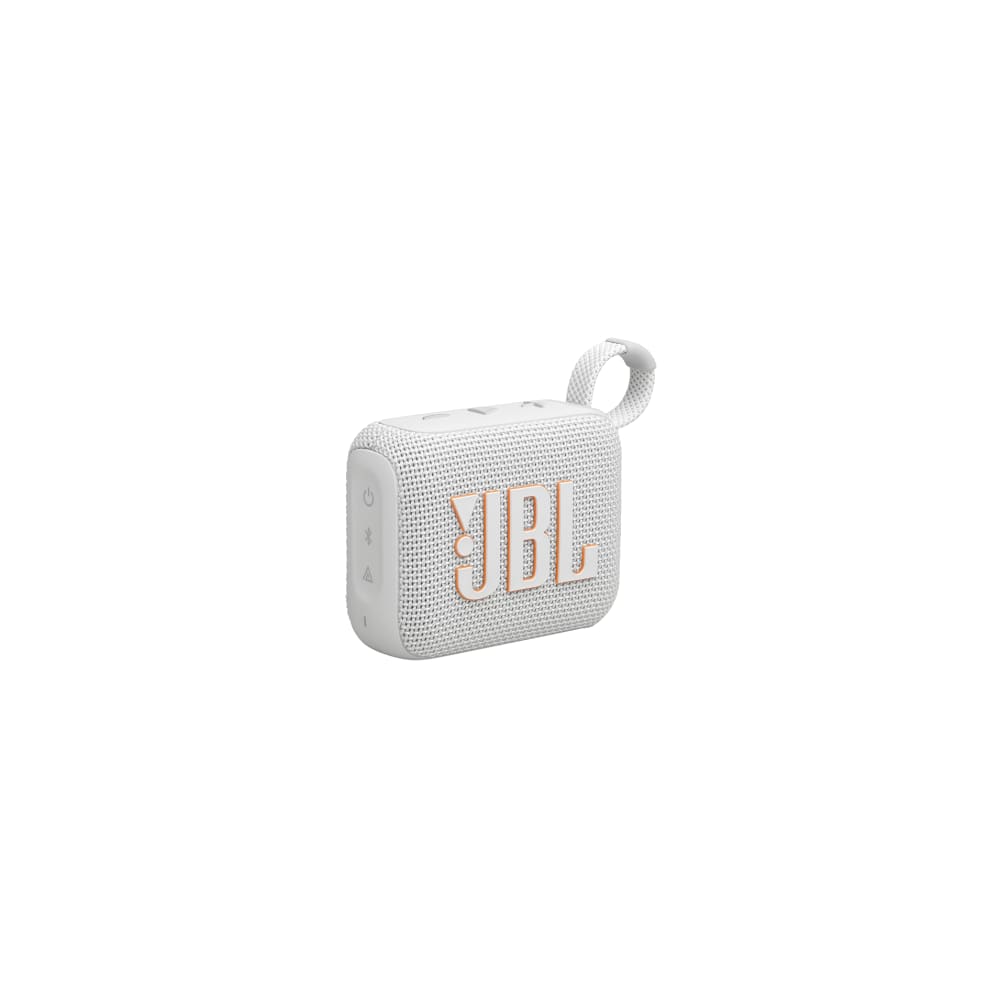 Parlante JBL GO4 Bateria hasta 7 horas Conexion Auracast 2 Parlantes color Blanco JBLGO4WHTAM
